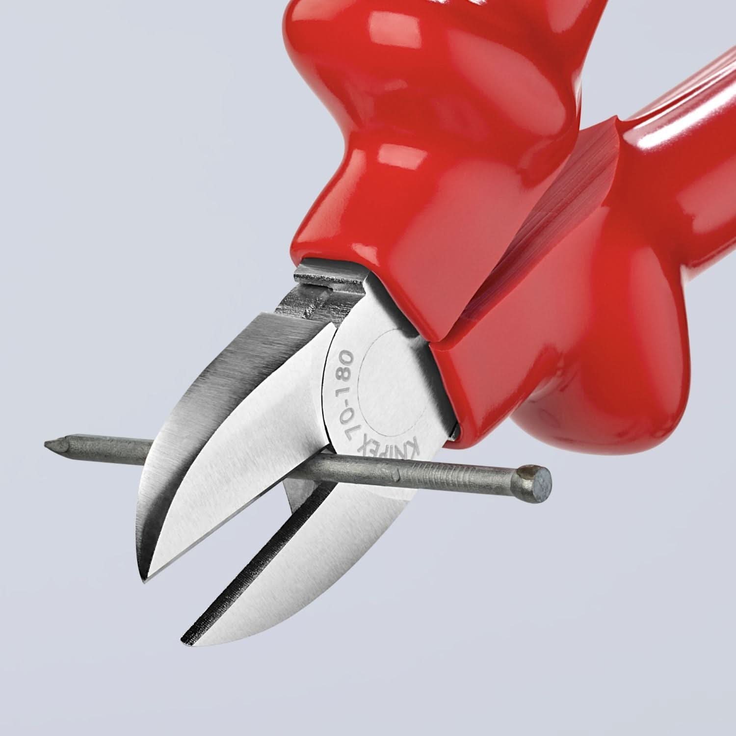 Knipex 70 07 180 Diagonal Cutters-1000V Insulated