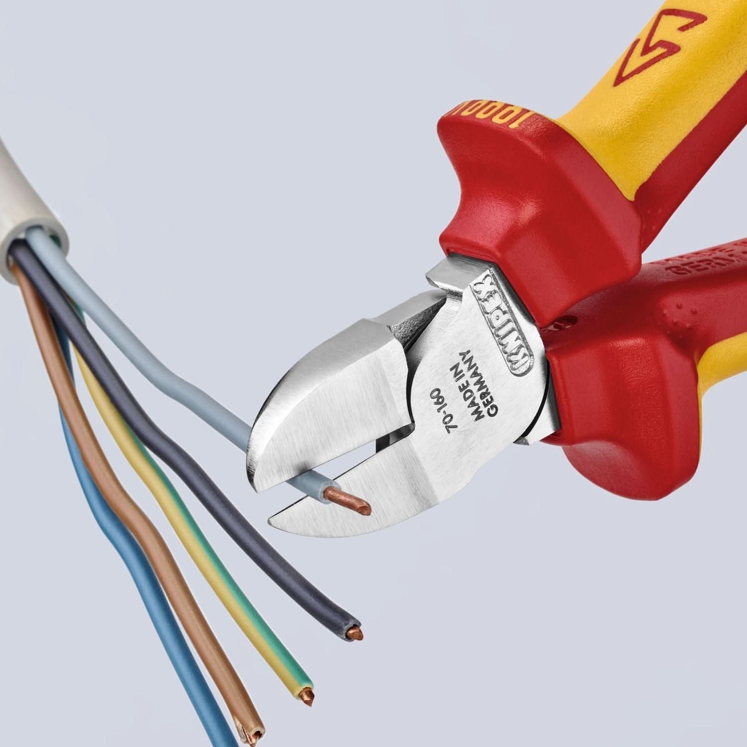 Knipex 70 26 160 Diagonal Cutters-1000V Insulated