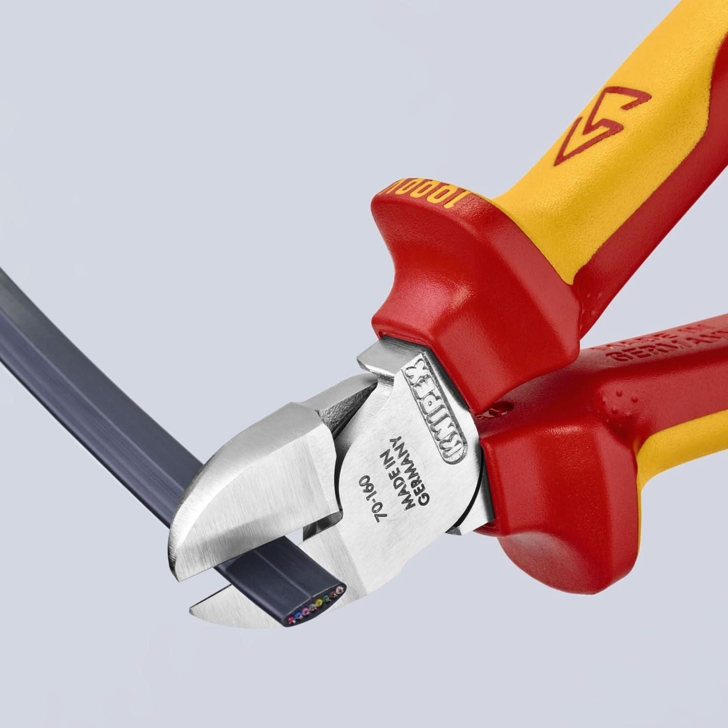 Knipex 70 26 160 Diagonal Cutters-1000V Insulated