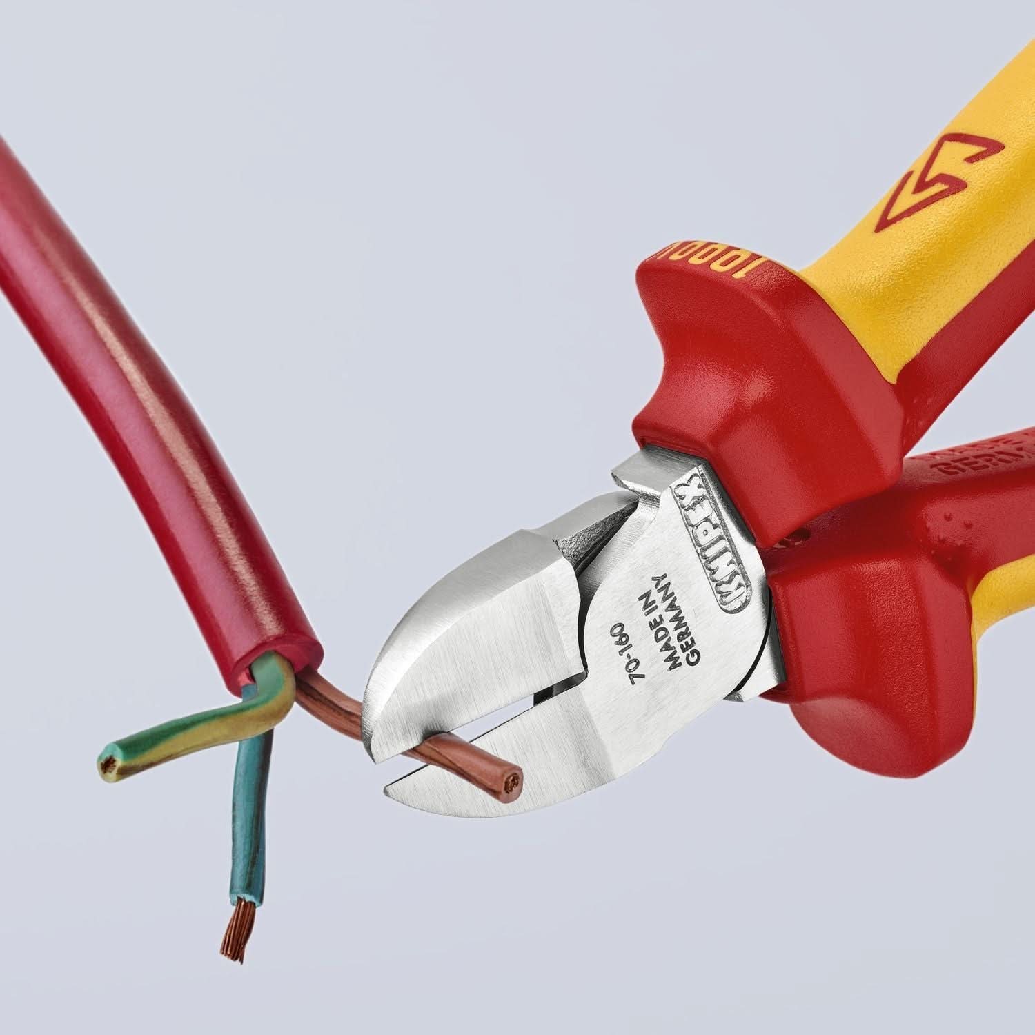 Knipex 70 26 160 Diagonal Cutters-1000V Insulated