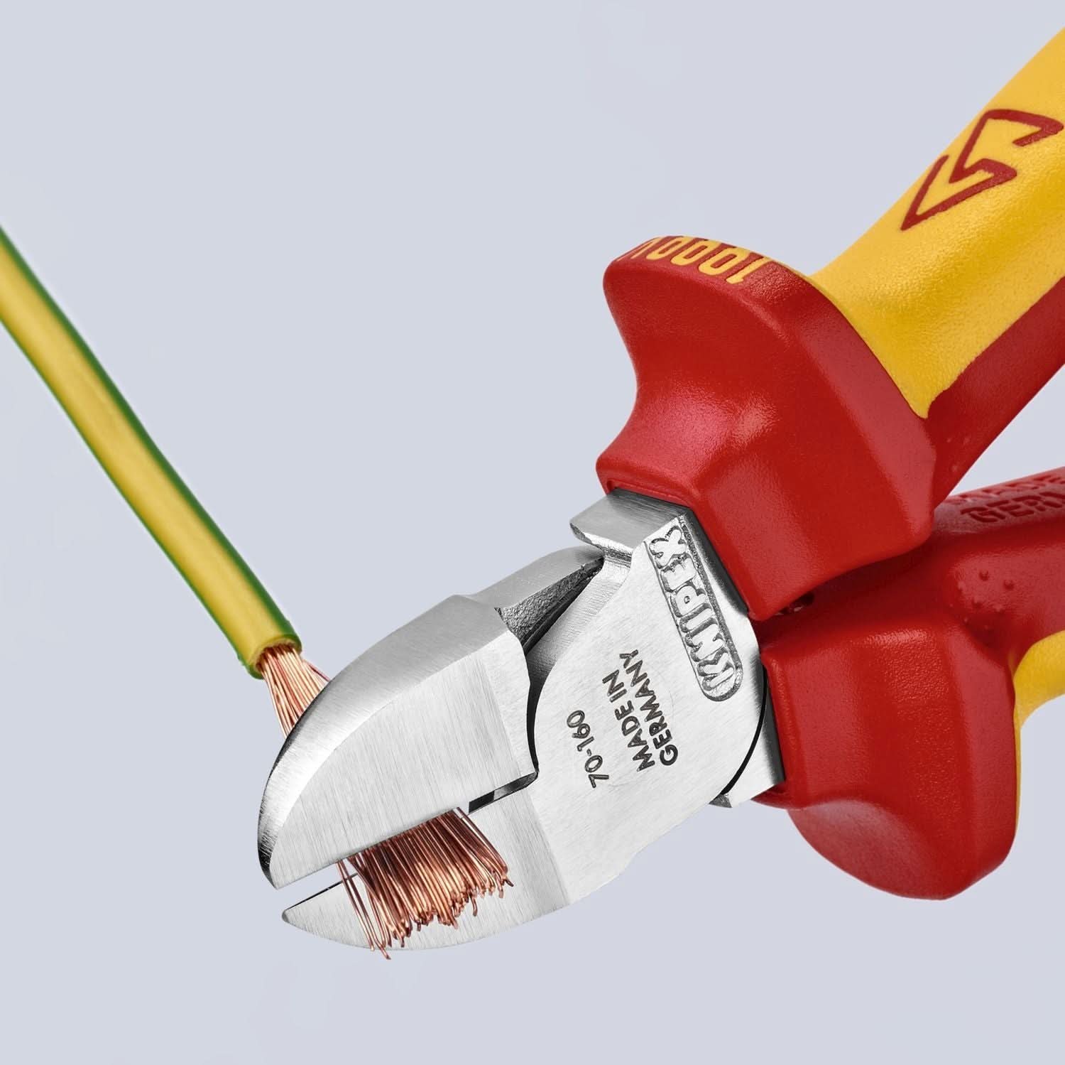 Knipex 70 26 160 Diagonal Cutters-1000V Insulated