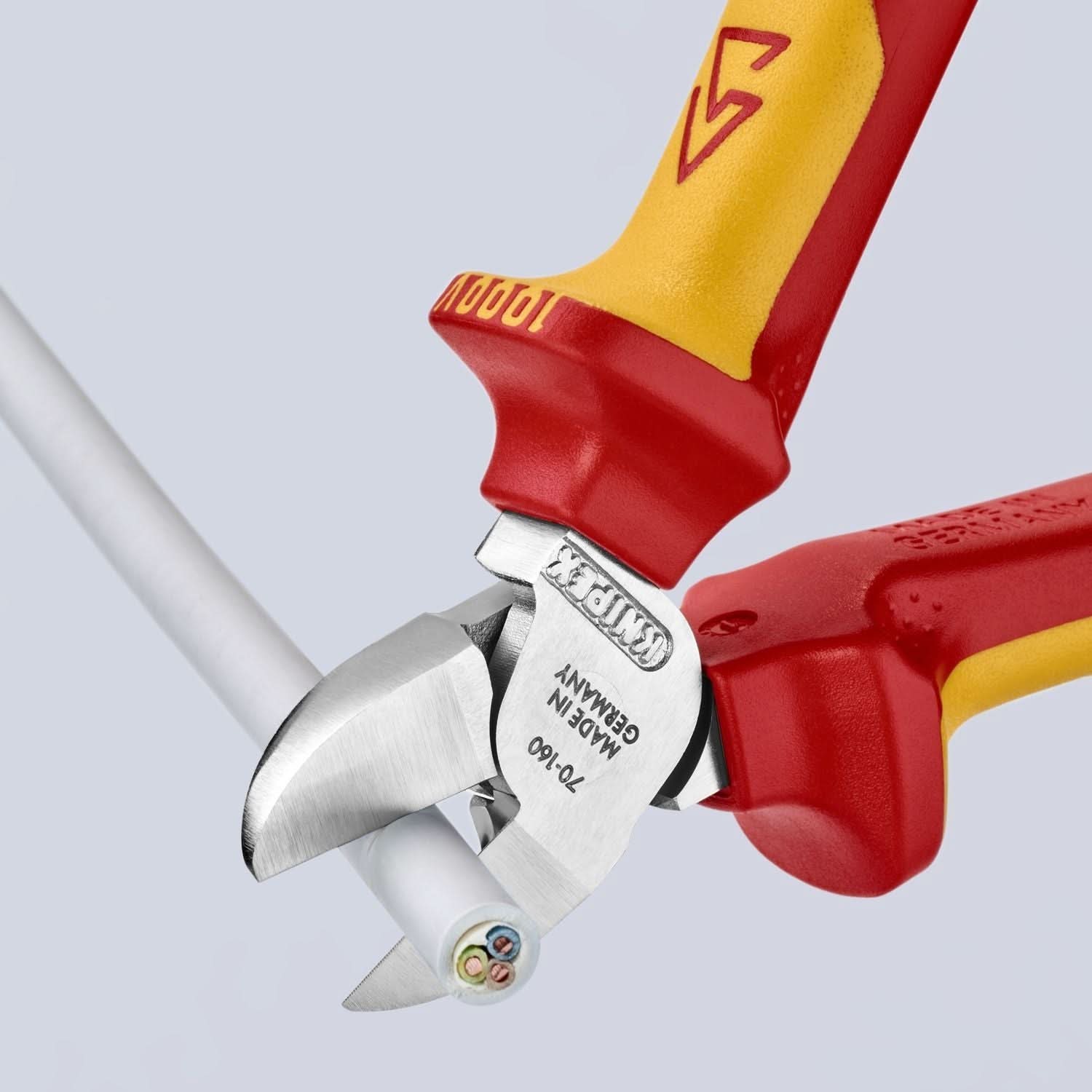 Knipex 70 26 160 Diagonal Cutters-1000V Insulated