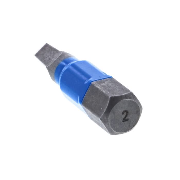 Wiha 70025 TerminatorBlue Impact Bit, Square #2, 1 in. (2-Pack)