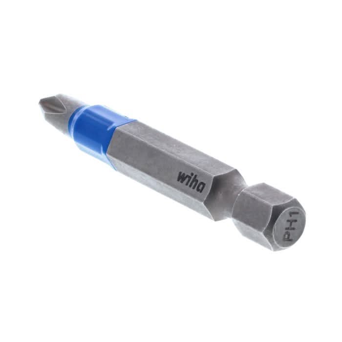 Wiha 70201 TerminatorBlue Impact Bit, Phillips #1, 2 in. (2-Pack)