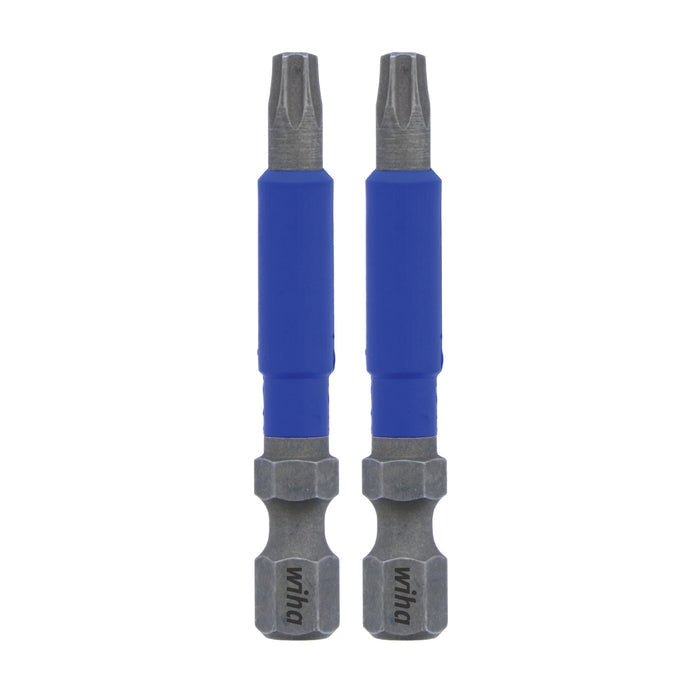Wiha 70218 TerminatorBlue Impact Bit, Torx T15, 2 in. (2-Pack)