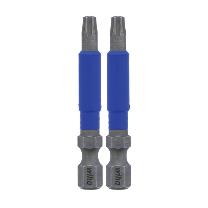 Wiha 70219 TerminatorBlue Impact Bit, Torx T20, 2 in. (2-Pack)