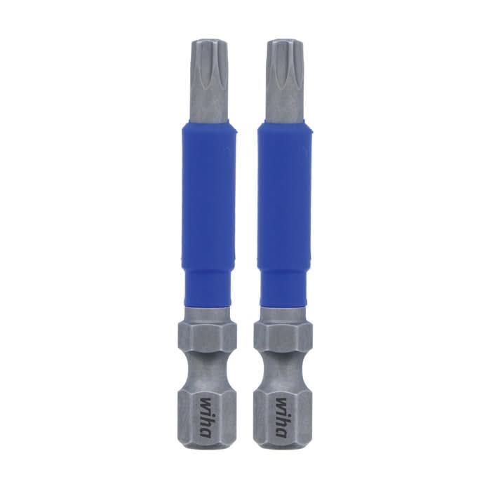 Wiha 70220 TerminatorBlue Impact Bit, Torx T25, 2 in. (2-Pack)