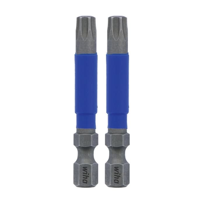 Wiha 70222 TerminatorBlue Impact Bit, Torx T30, 2 in. (2-Pack)