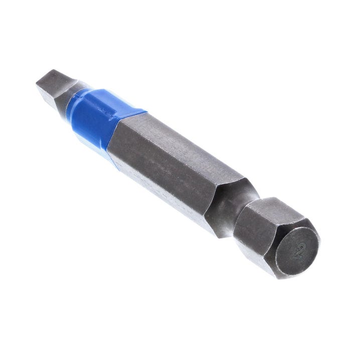 Wiha 70265 TerminatorBlue Impact Bit, Square #2, 2 in. (15-Pack)