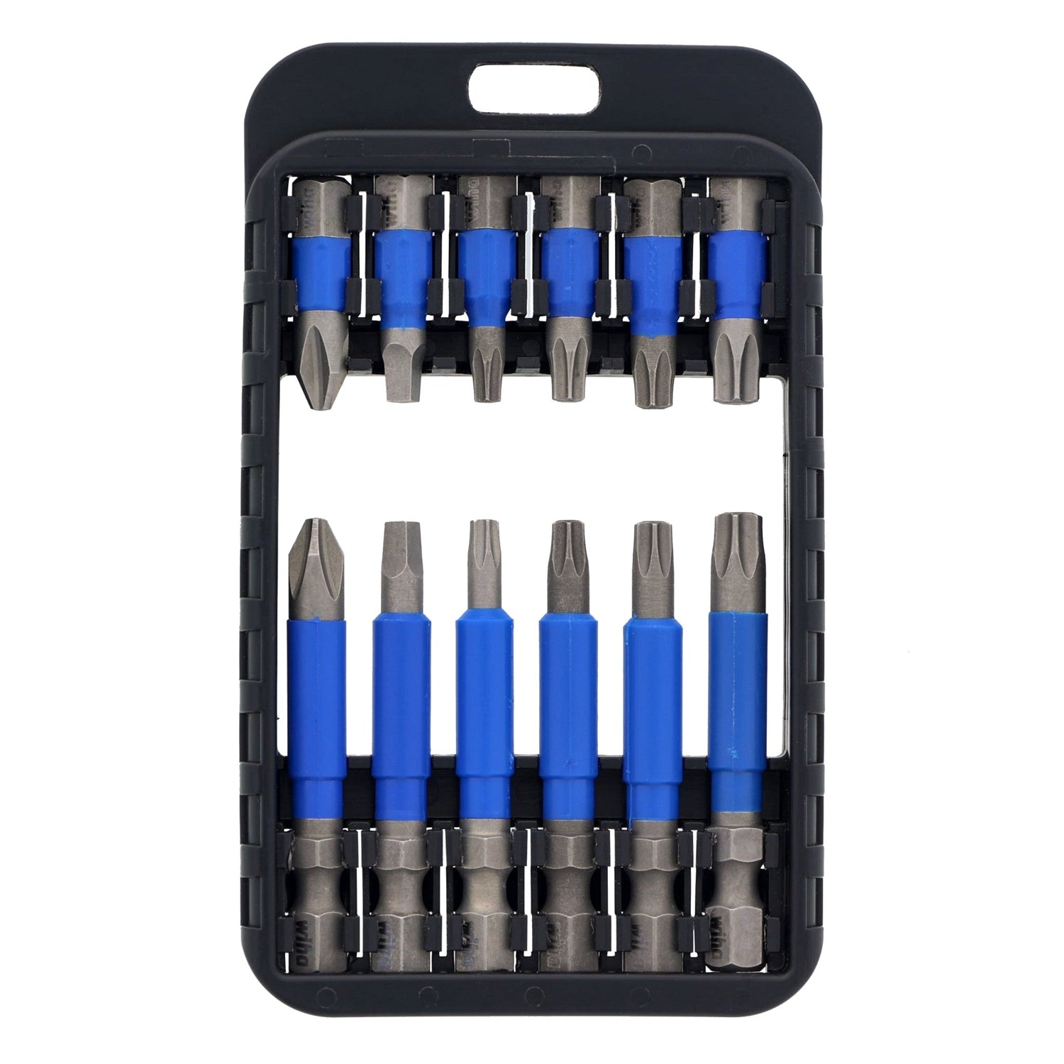 Wiha 70288 12-Piece TermiantorBlue Impact Driver Bit Set