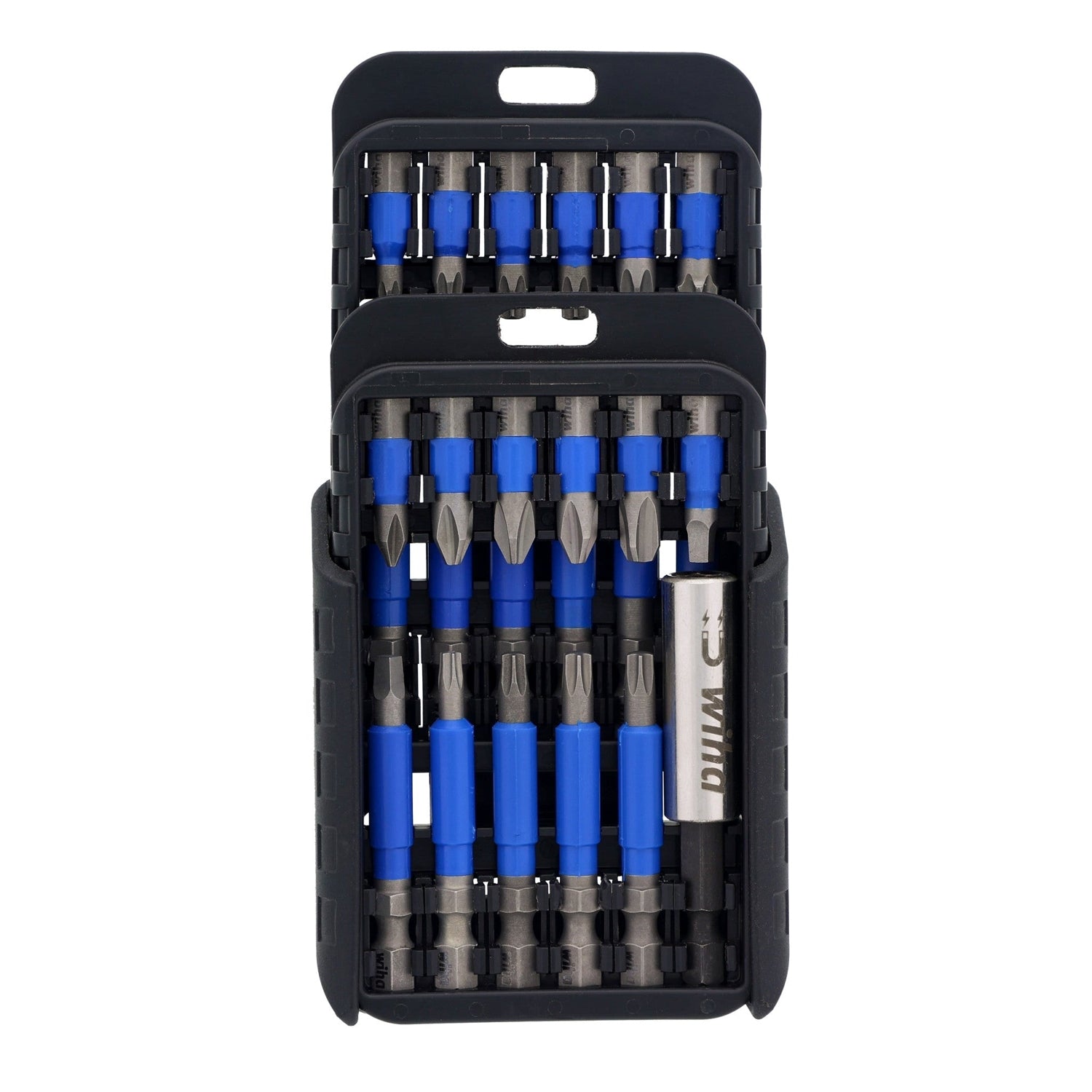 Wiha 70289 24-Piece TerminatorBlue Impact Driver Bit Set w/ Belt Clip