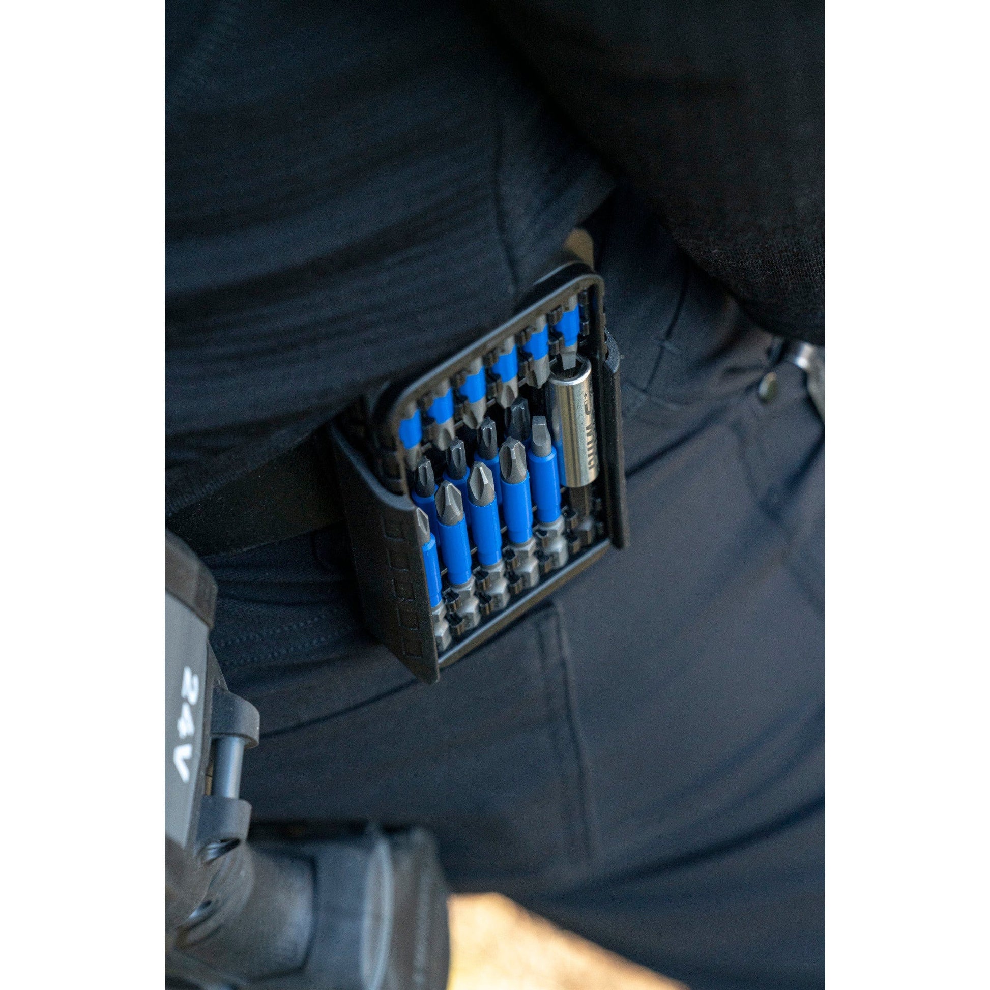 Wiha 70289 24-Piece TerminatorBlue Impact Driver Bit Set w/ Belt Clip