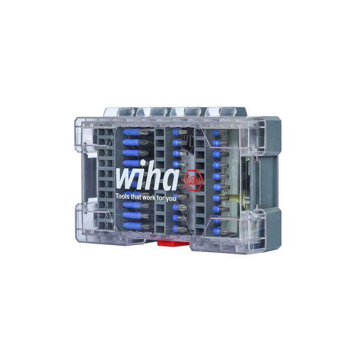 Wiha 70297 40 Piece TerminatorBlue Impact Bit Set