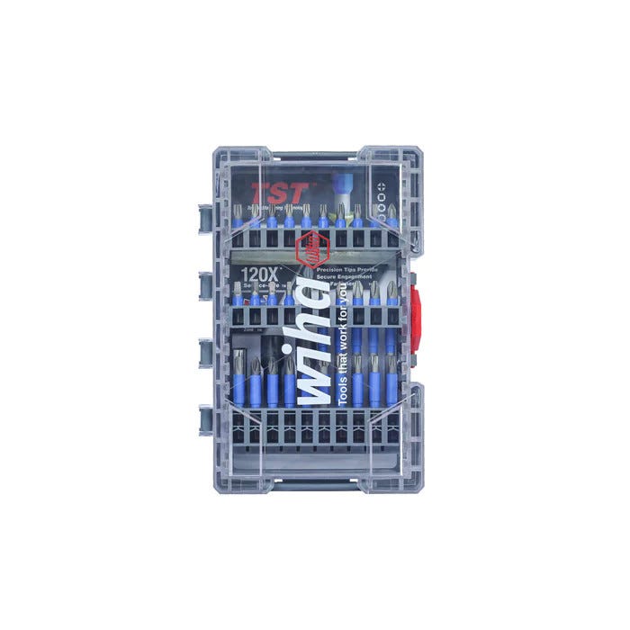 Wiha 70297 40 Piece TerminatorBlue Impact Bit Set