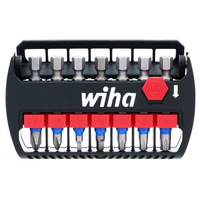 Wiha 91869 Heavy-Duty Tool Hauler Backpack with 7-Piece TerminatorBlue 2 in. Impact Bit Set