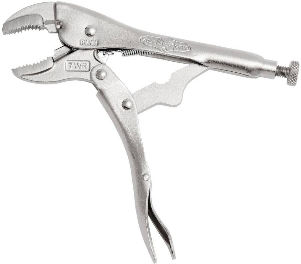 Irwin 702L3 VISE GRIP Original Curved Jaw Locking Pliers with Wire Cutter 7-in.