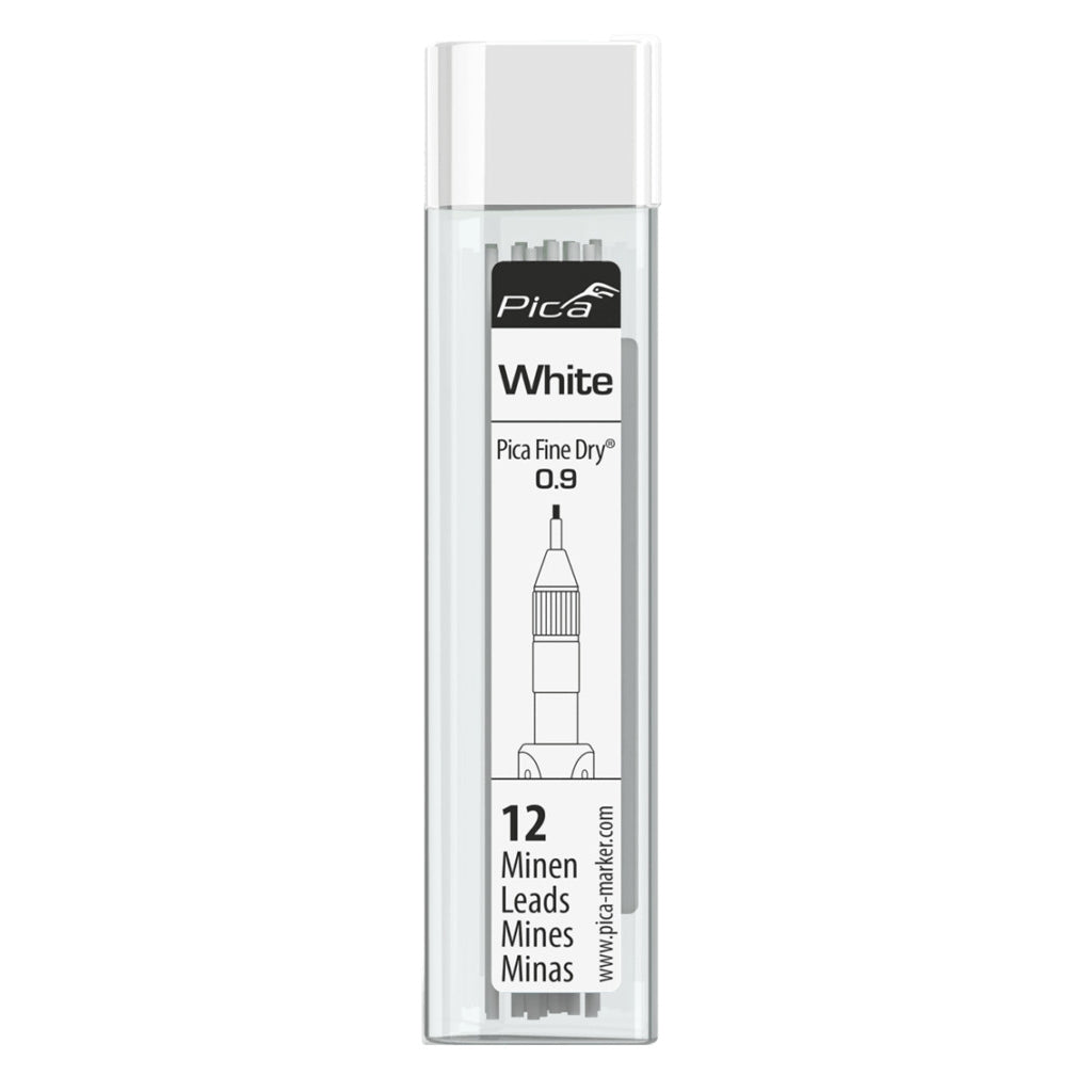 Pica Fine Dry 7032 Refill, White (12-Pack)