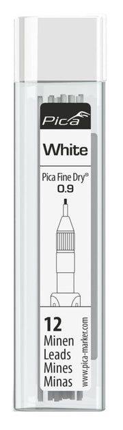 Pica Fine Dry 7032 Refill, White (12-Pack)