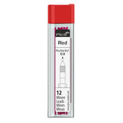 Pica Fine Dry Refill, Red (12-Pack)