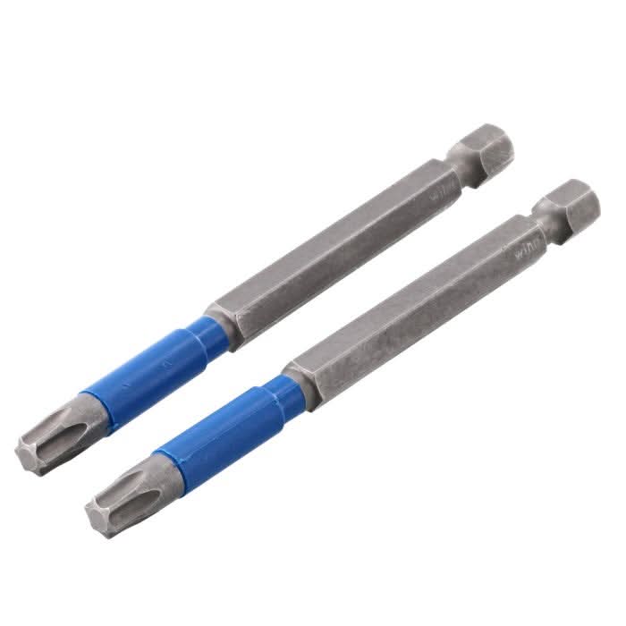 Wiha 70322 TerminatorBlue Impact Bit, Torx T30, 3.5 in. (2-Pack)