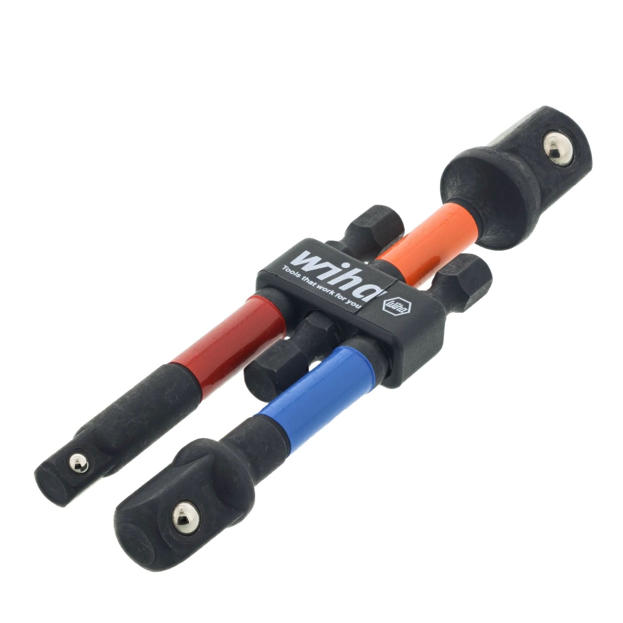 Wiha 70488 3-Piece Color Coded Socket Adapters