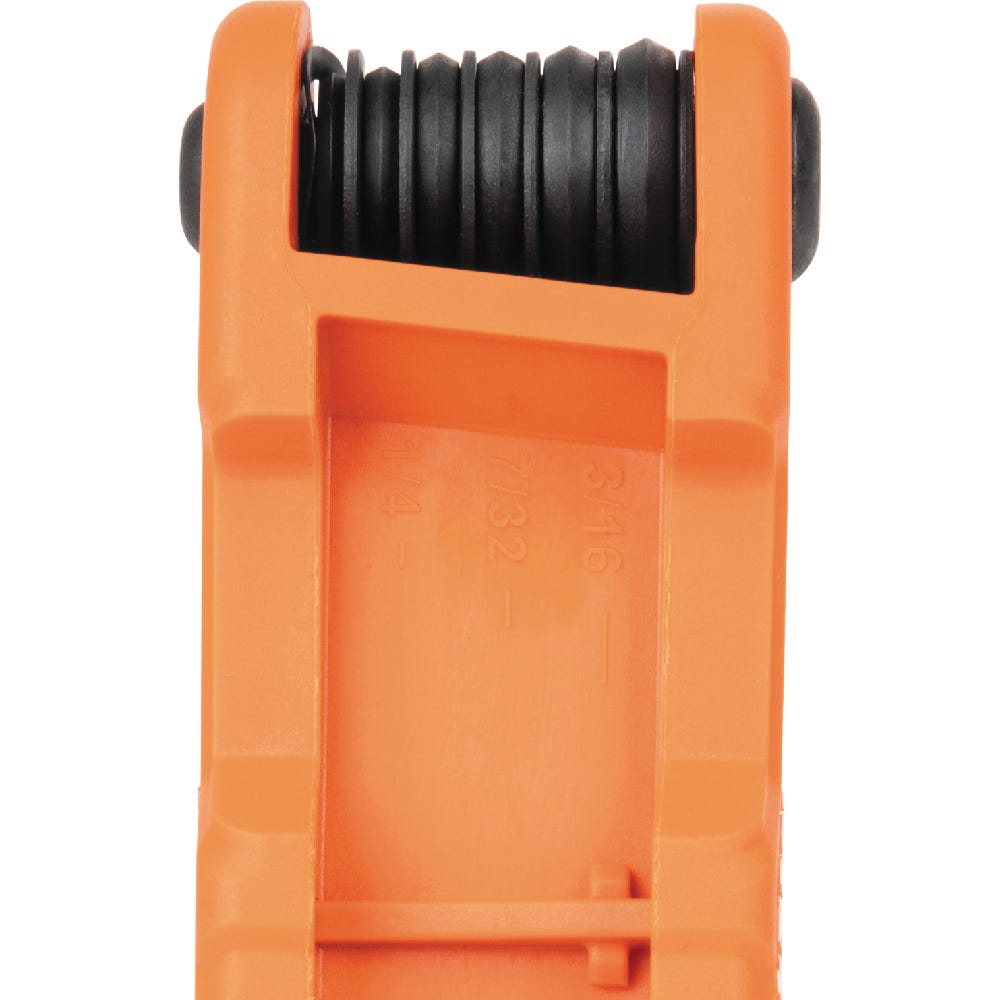 Klein Tools 70542 Compact Folding Hex Key Set, SAE and Metric