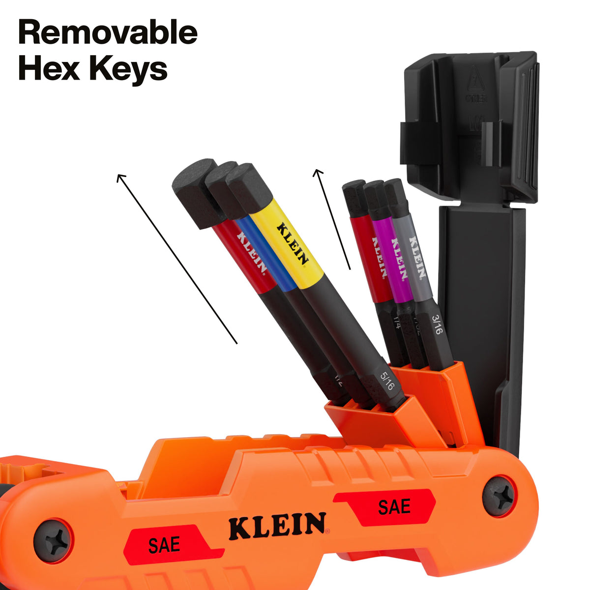 Klein Tools 70550HD integrated 1/4-inch quick-connect barrel