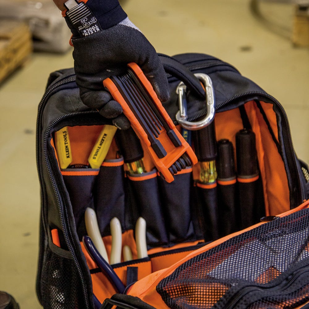 Klein Tools 70552 Pro Folding Hex Key Set, SAE and Metric
