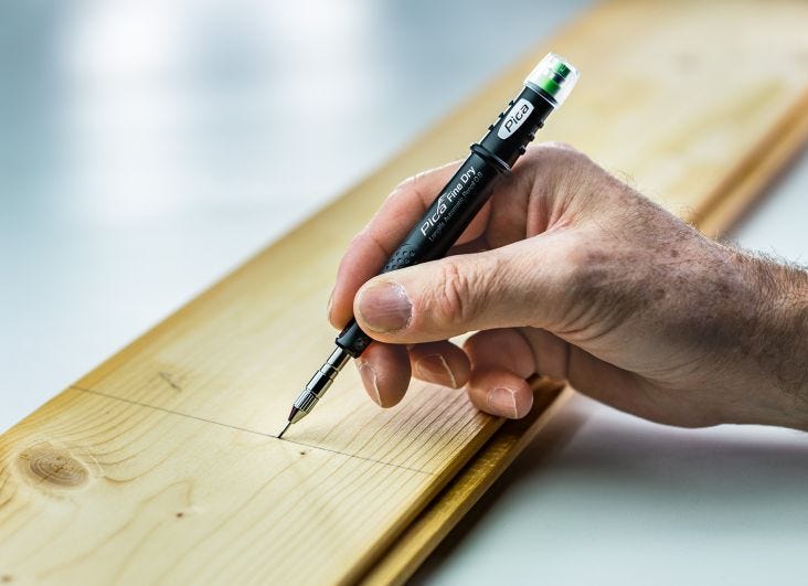 Pica Fine Dry 7070 Longlife Automatic Pencil, 0.9