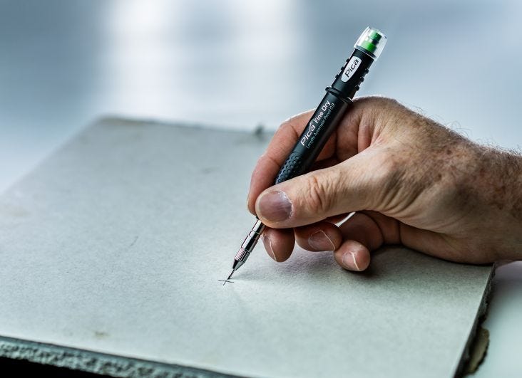 Pica Fine Dry 7070 Longlife Automatic Pencil, 0.9