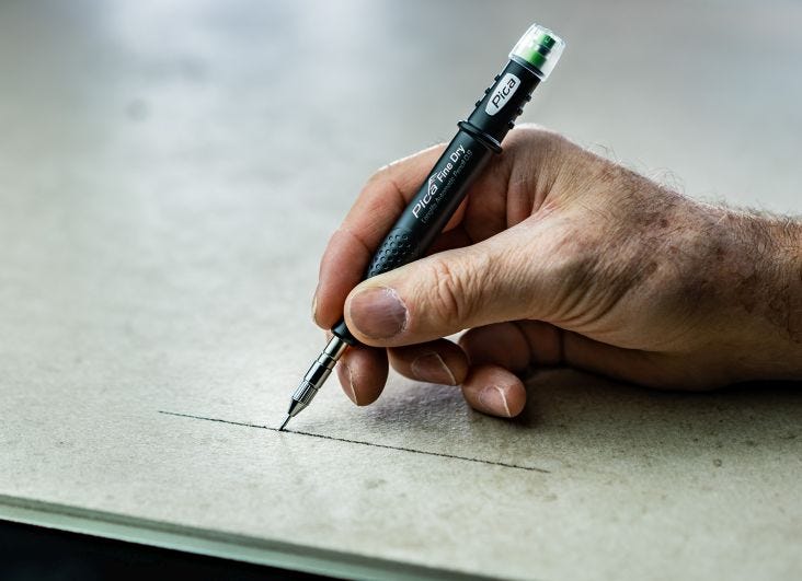 Pica Fine Dry 7070 Longlife Automatic Pencil, 0.9