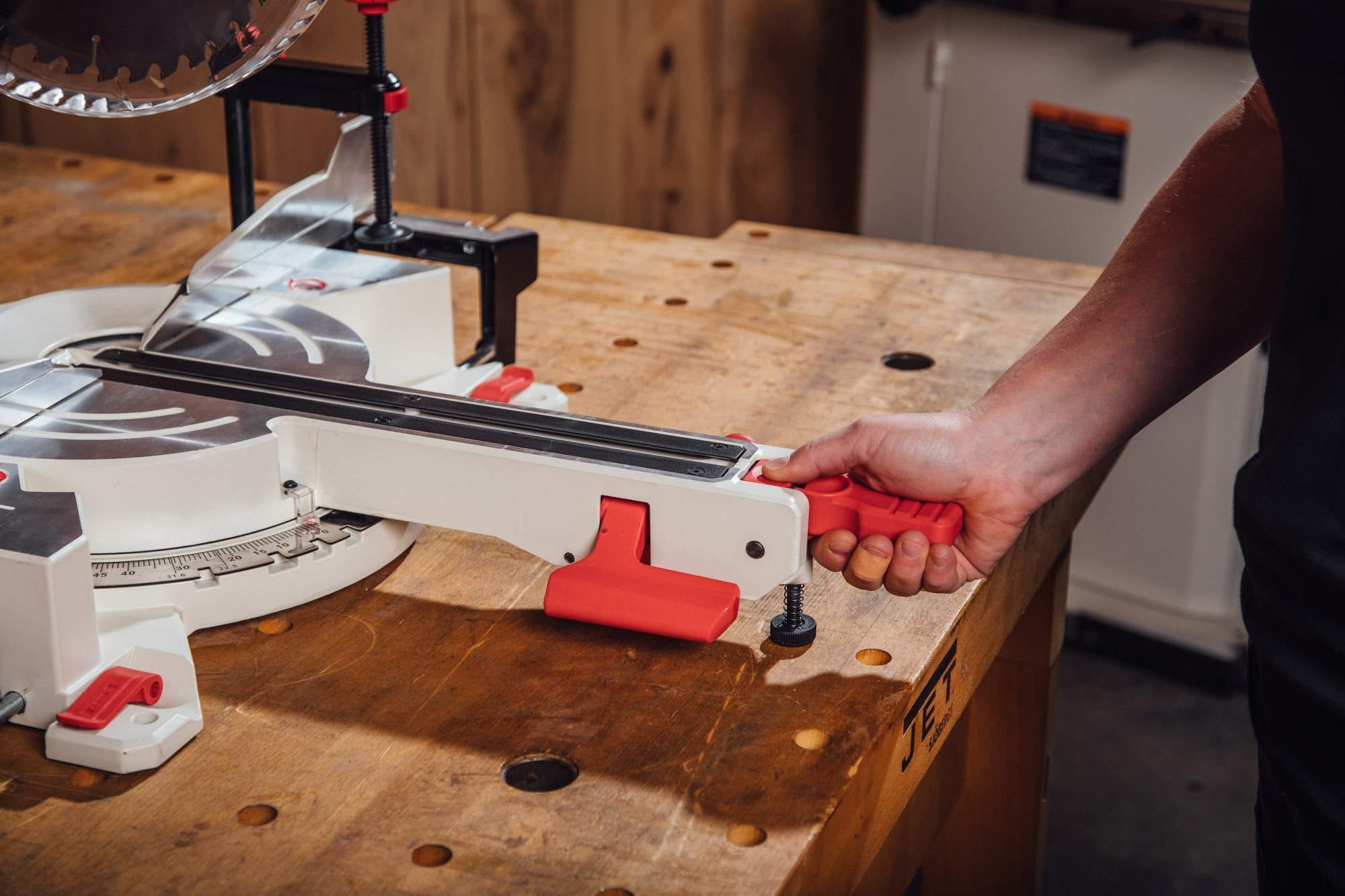 Jet 707210 JMS-10X Sliding Dual Bevel Compound 10" Miter Saw