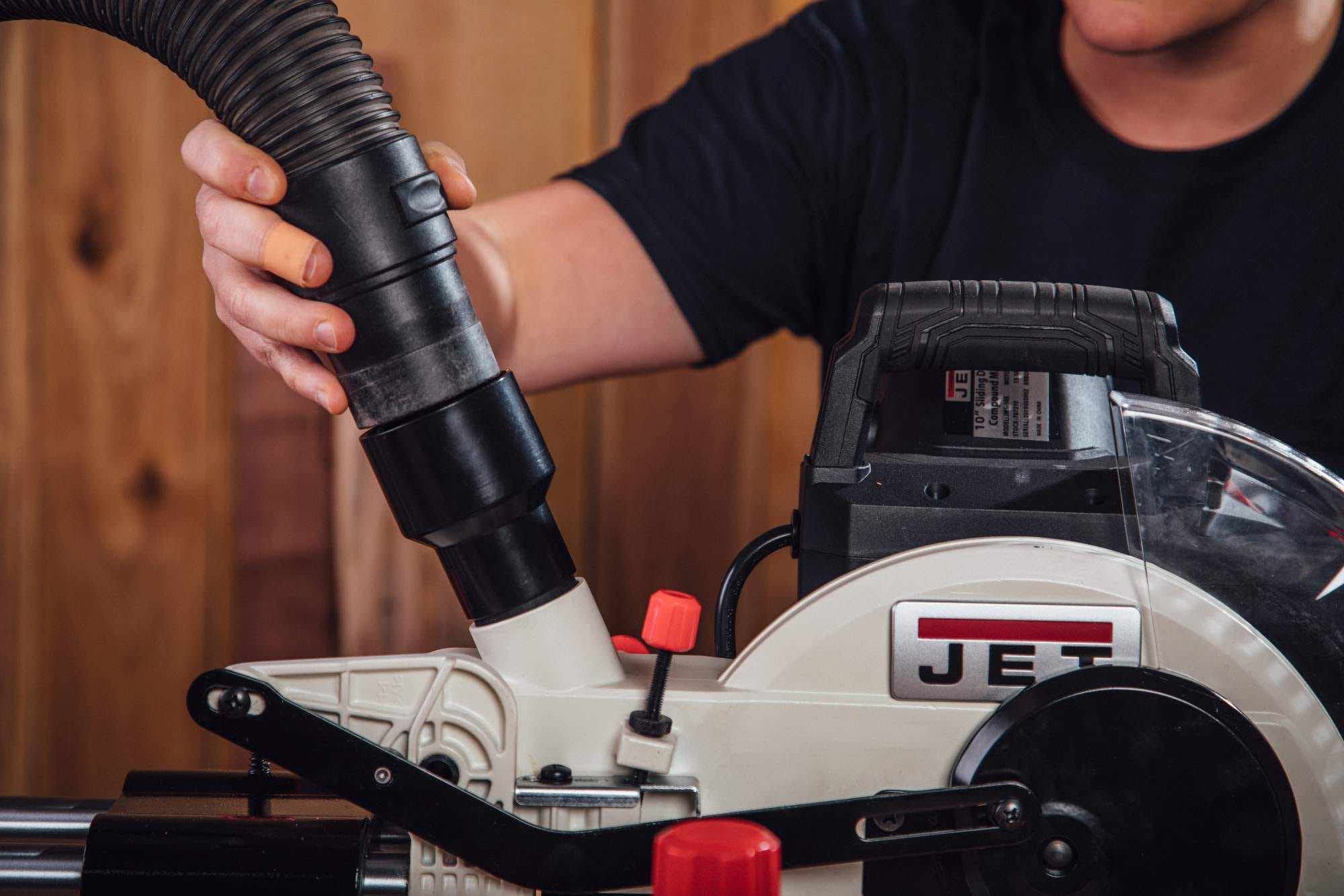 Jet 707210 JMS-10X Sliding Dual Bevel Compound 10" Miter Saw