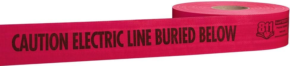 Empire 71-061 DURATEC Reinforced Non-Detectable Tape-Electric Line