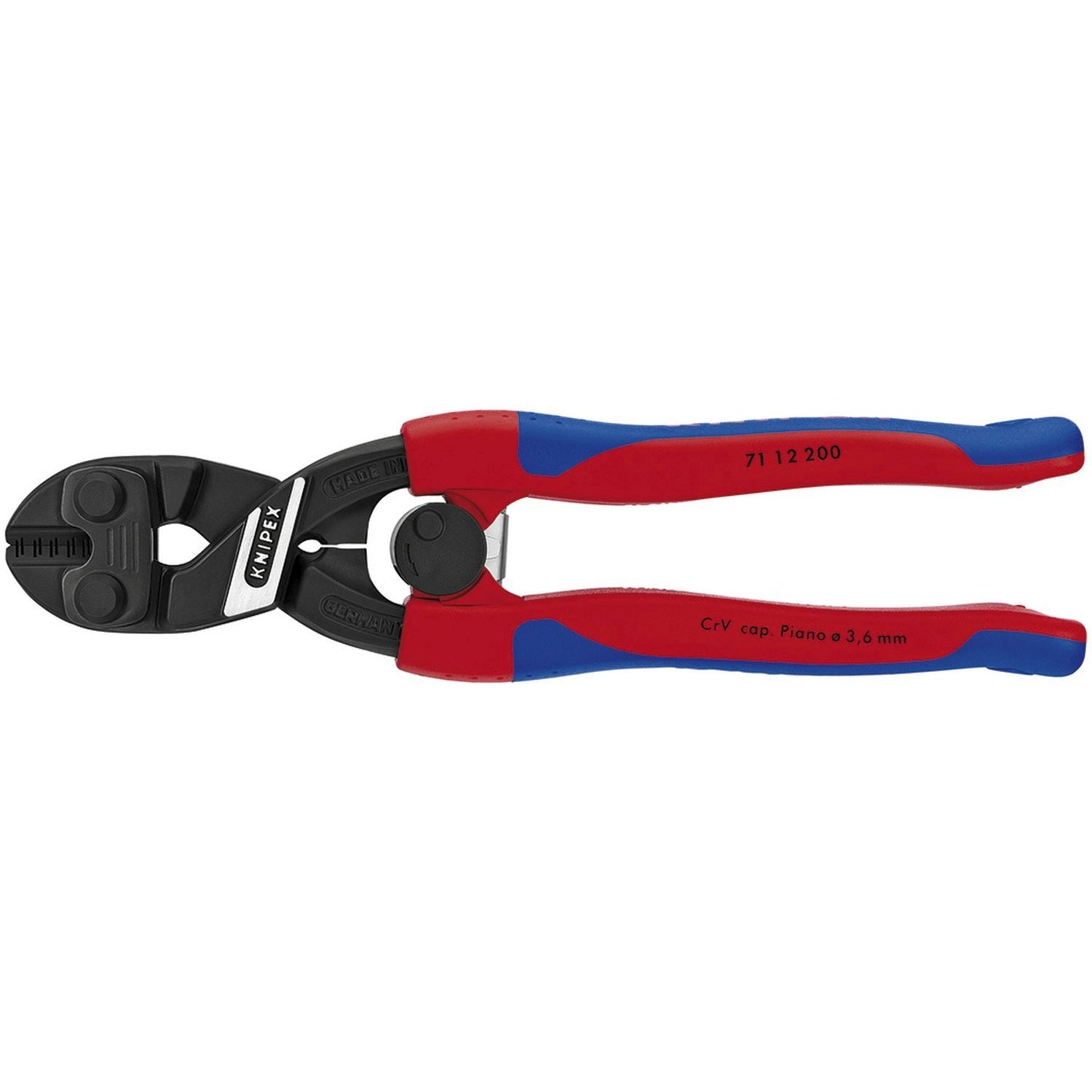 Knipex 71 12 200 CoBolt High Leverage Compact Bolt Cutters