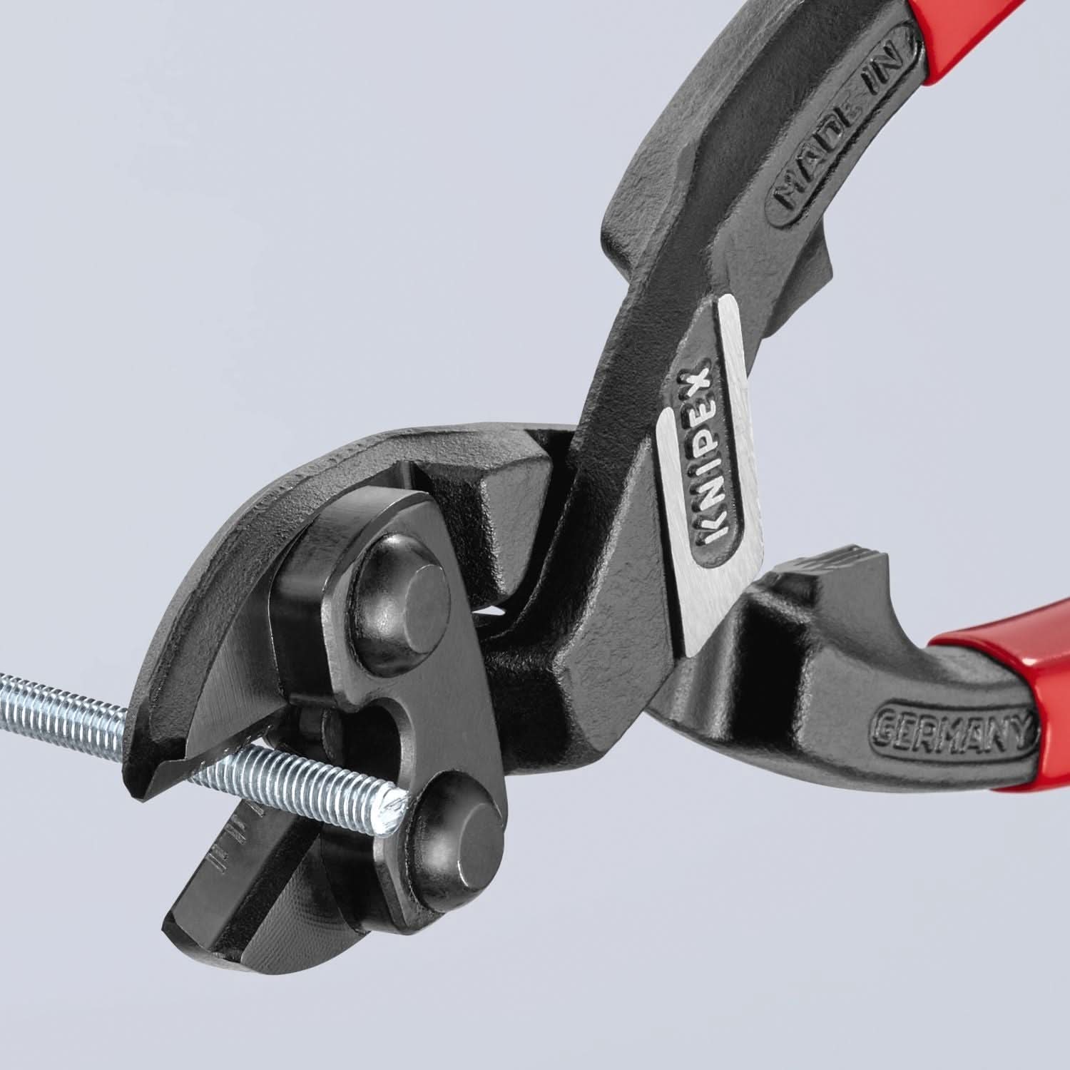 Knipex 71 21 200 CoBolt High Leverage 20&deg; Angled Compact Bolt Cutters
