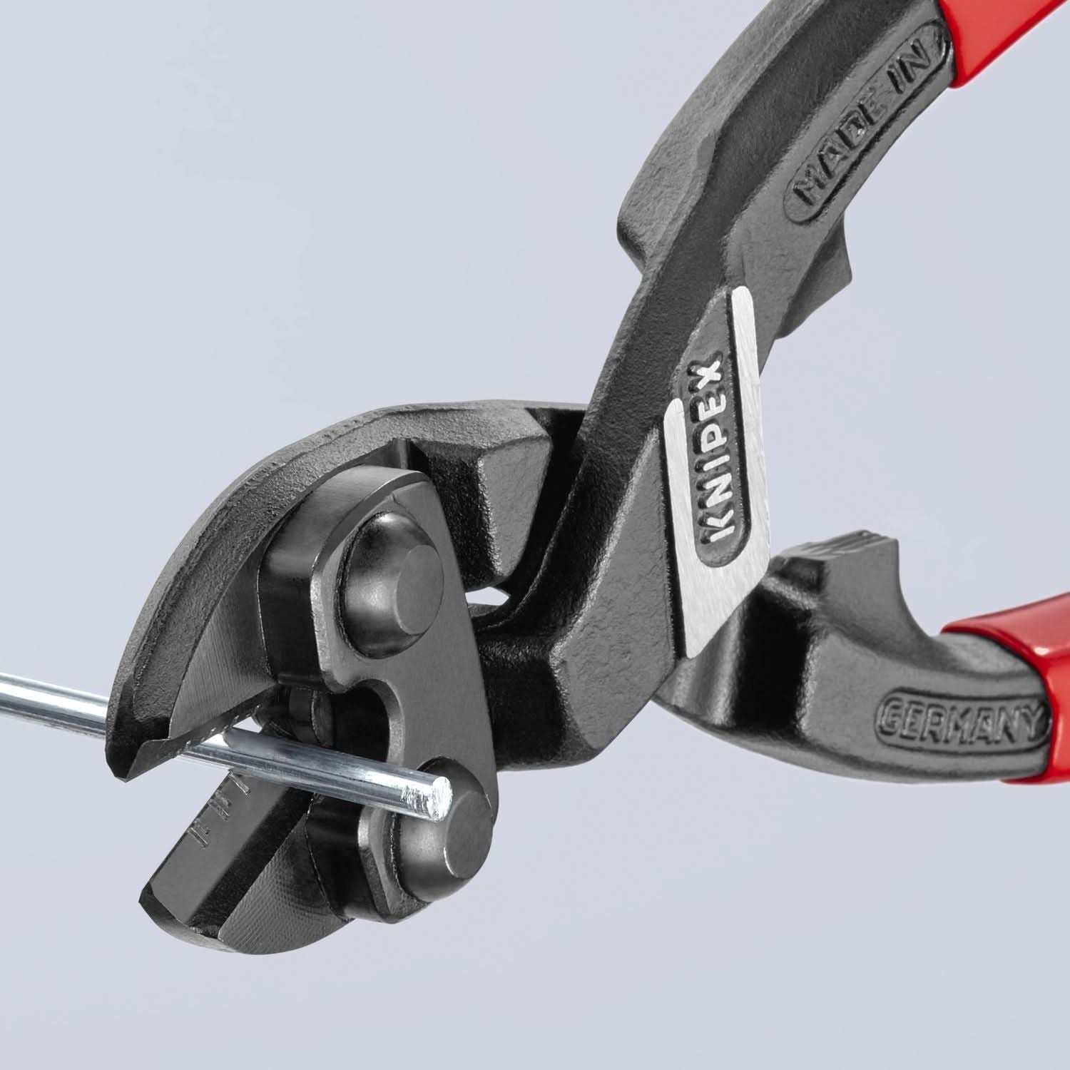 Knipex 71 21 200 CoBolt High Leverage 20&deg; Angled Compact Bolt Cutters