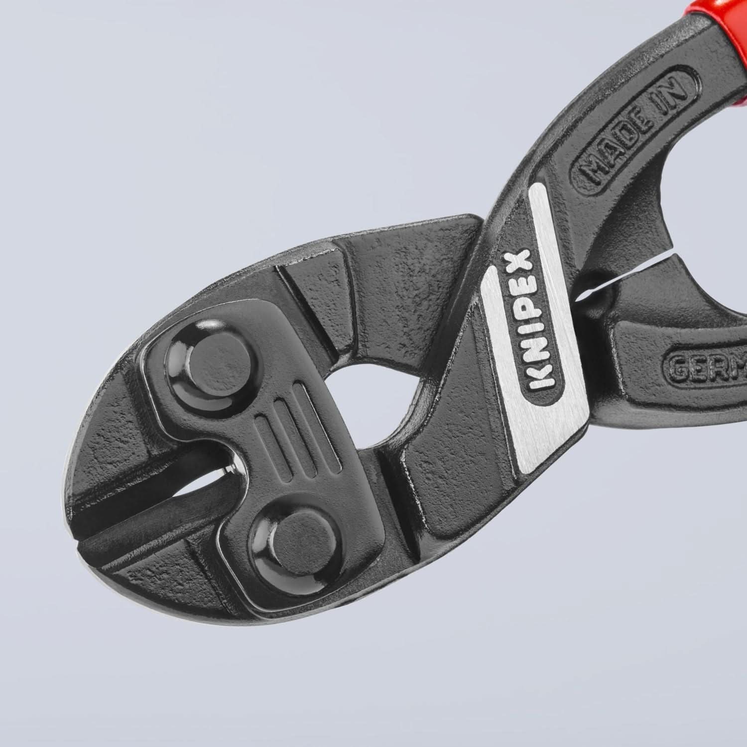 Knipex 71 31 200 CoBolt High Leverage Compact Bolt Cutters-Notched Blade