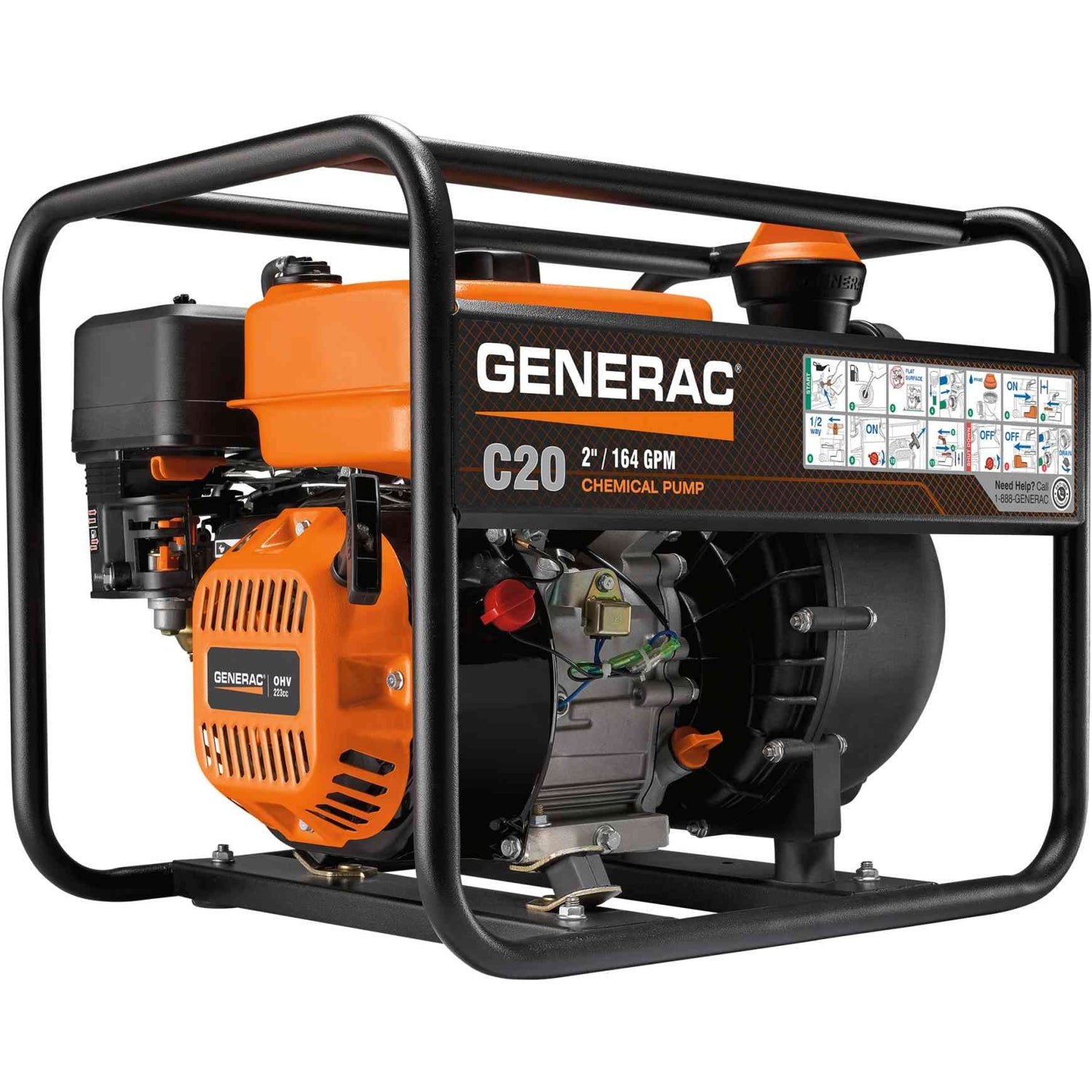 Generac 7126 2-Inch Chemical Pump
