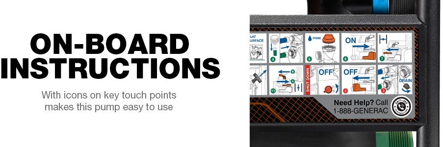 Generac 7126 2-Inch Chemical Pump