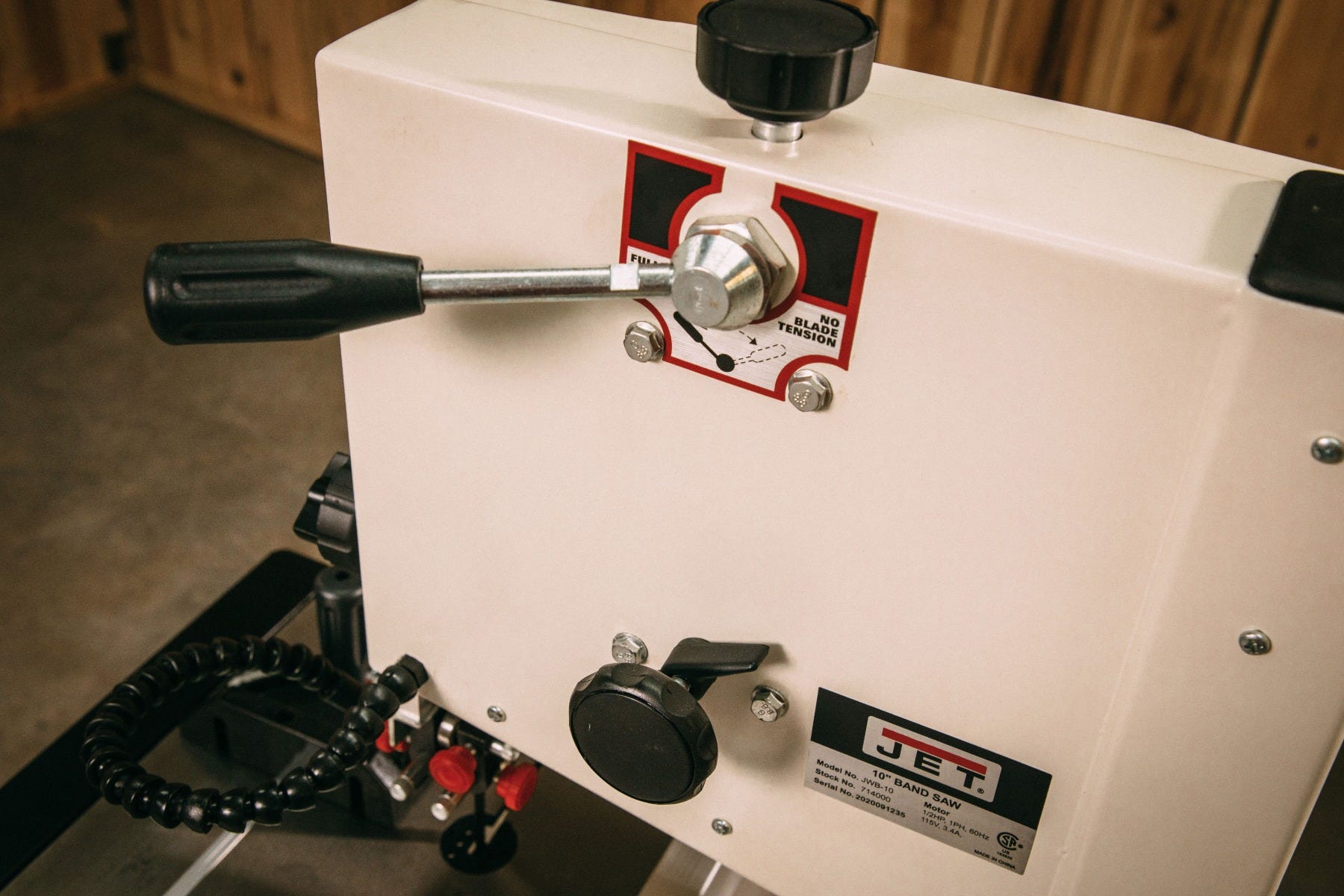 Jet 714000 JWB-10, 10" Open Stand Bandsaw