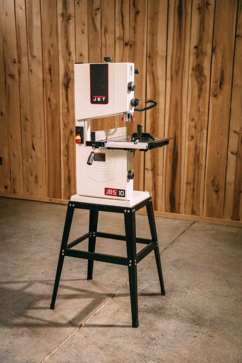Jet 714000 JWB-10, 10" Open Stand Bandsaw
