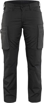 Blaklader 71591845 Women's Service Stretch Pant, Black