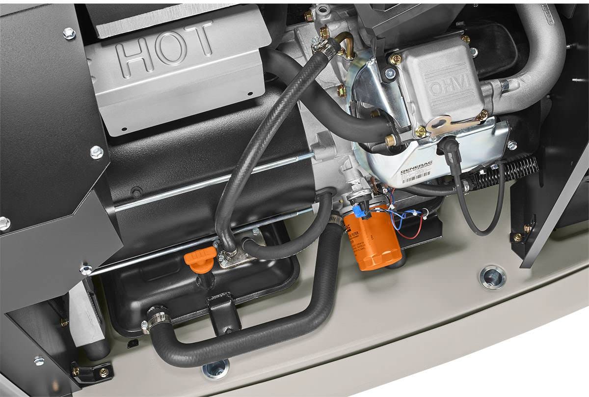 Generac 7163 EcoGen Series 15kW Air-Cooled Standby Generator with Wi-Fi