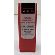 JET 718601 JJ-6HHBT 4 Sided Carbide Helical Head Blades (10 pieces)