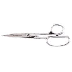 Klein Tools 718LRBP Heavy Duty Shear Large Ring, Ball Tips, 9-1/8-Inch