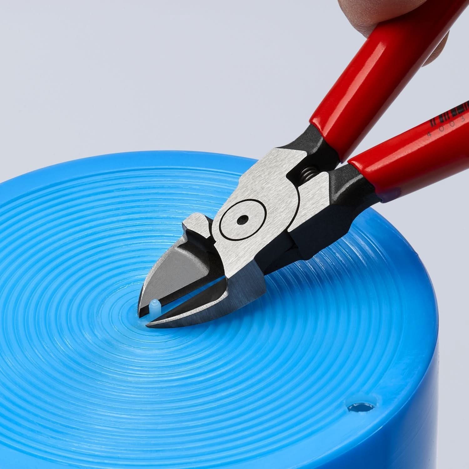 Knipex 72 01 140 Diagonal Pliers for Flush Cutting Plastics