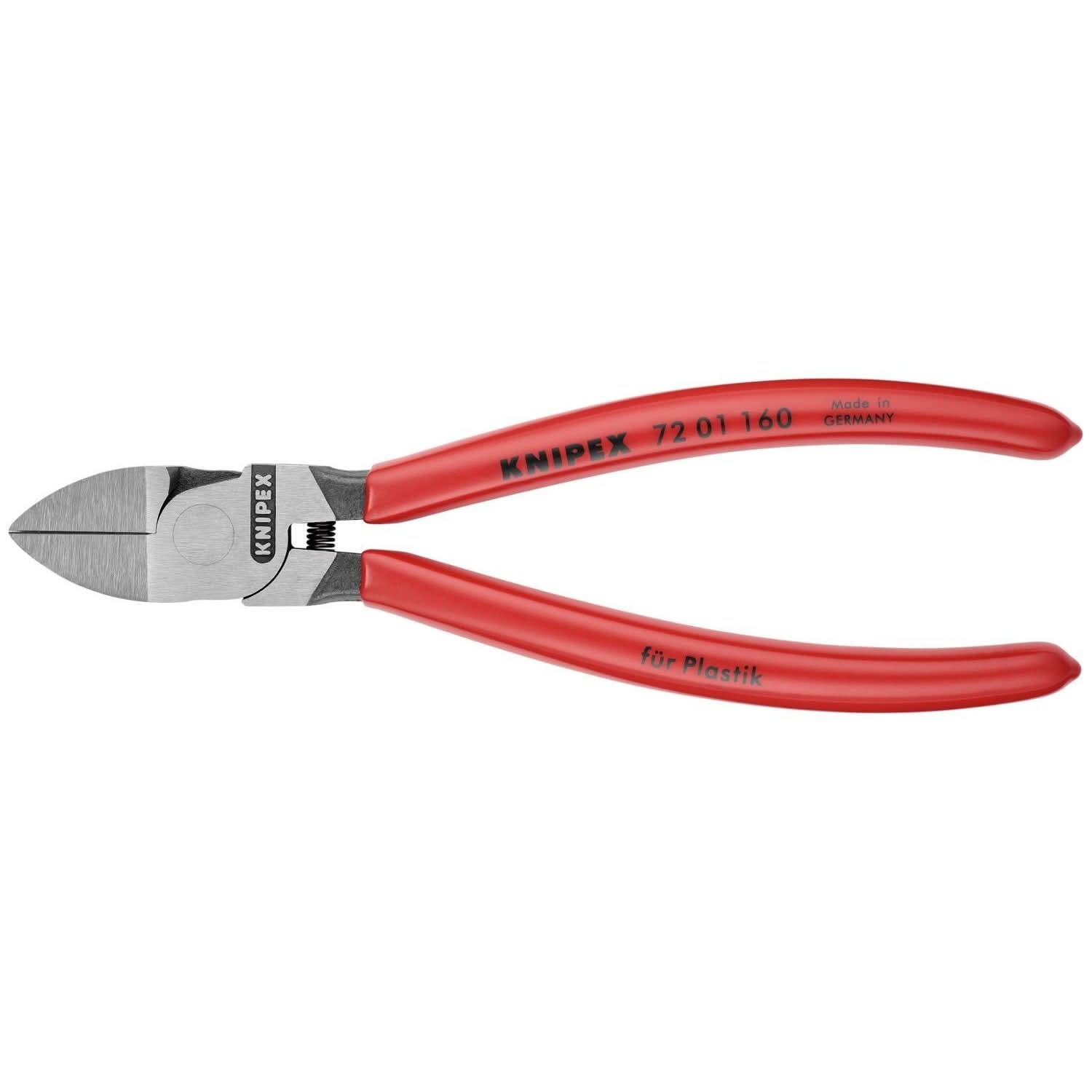 Knipex 72 01 160 Diagonal Pliers for Flush Cutting Plastics