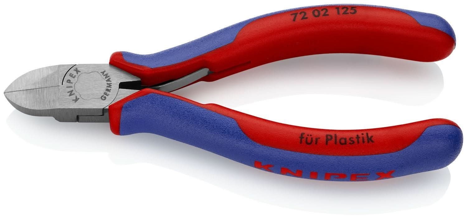 Knipex 72 02 125 Diagonal Pliers for Flush Cutting Plastics – Tool Nut