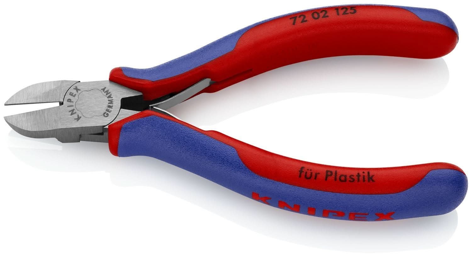 Knipex 72 02 125 Diagonal Pliers for Flush Cutting Plastics – Tool Nut